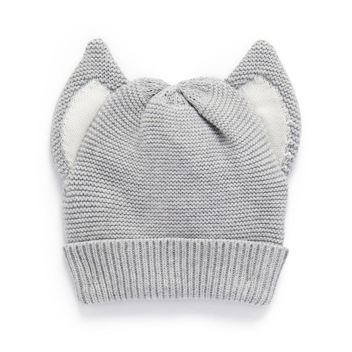 Ears Beanie / Strickmütze aus Bio-Baumwolle & Wolle von Purebaby Organic kaufen - Kleidung, Babykleidung & mehr