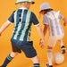 Football Kits - Fußballset 5-teilig aus 100% recycelten Plastikflaschen von Dinoski kaufen - Kleidung, Babykleidung & mehr