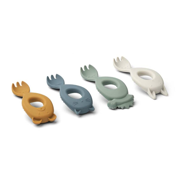 Fork4er Set Modell: Liva - Gabeln aus Silikon von Liewood kaufen - Alltagshelfer, Babykleidung & mehr