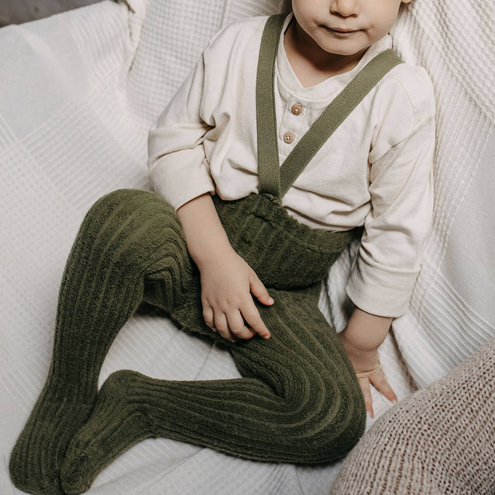 Granny Teddy Tights Strumpfhose mit Hosenträgern aus Bio Baumwolle von Silly Silas kaufen - Kleidung, Babykleidung & mehr