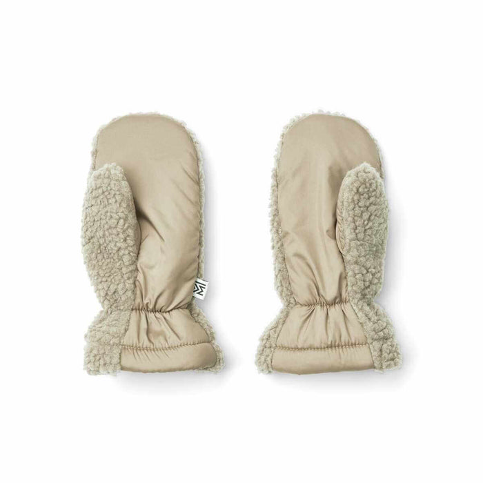 Grethe Pile Gloves - Fäustlinge Teddyfleece aus 100% recyceltem Polyester von Liewood kaufen - Kleidung, Babykleidung & mehr