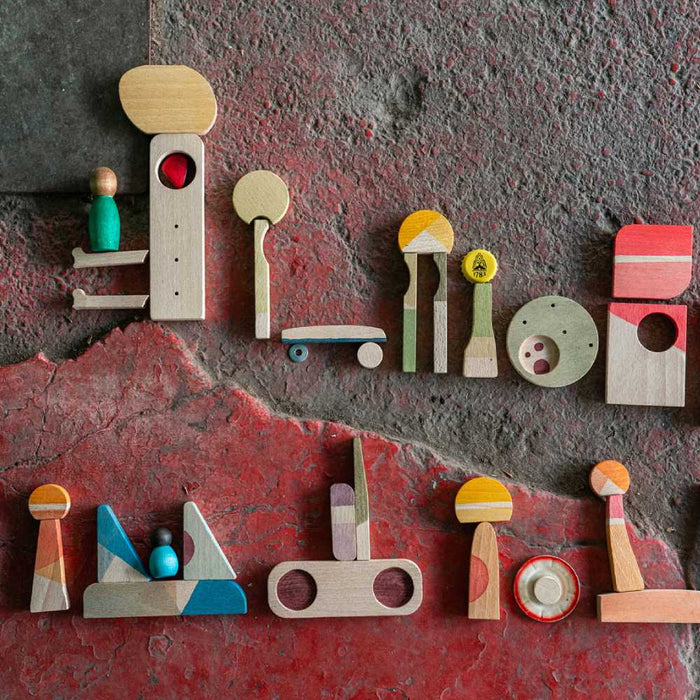 Happy Place 40-Teiliges Spielzeug Set aus PEFC Holz von Grapat kaufen - Spielzeug, Babykleidung & mehr