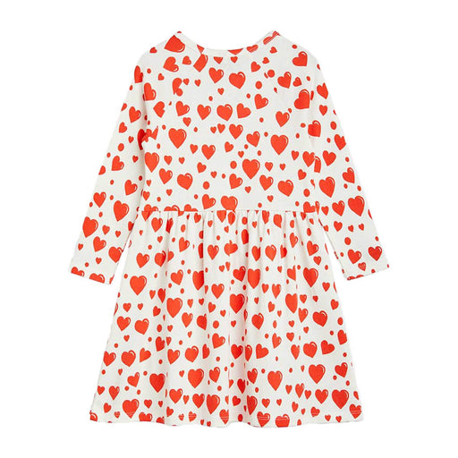 Hearts Dress - Langarm Kleid aus GOTS Bio Baumwolle von mini rodini kaufen - Kleidung, Babykleidung & mehr