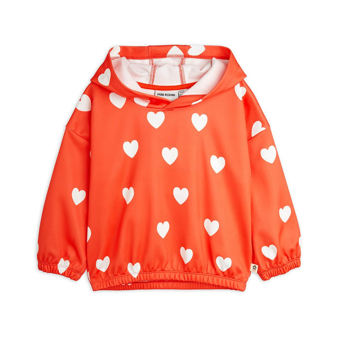 Hearts Sport Hoodie aus Recyceltem Polyester von mini rodini kaufen - Kleidung, Babykleidung & mehr