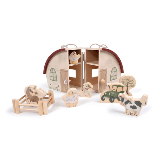 Holzhaus - Mein Bauernhof mit Tieren von Filibabba kaufen - Spielzeug, Babykleidung & mehr