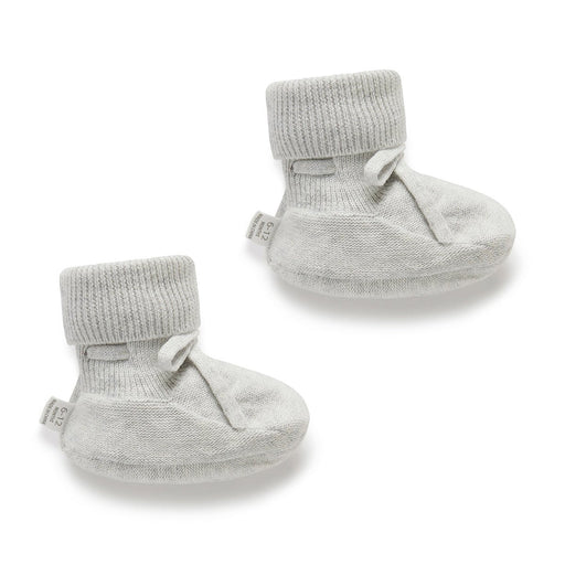 Knitted Bootie - Gestrickte Babyschuhe aus 100% Bio-Baumwolle von Purebaby Organic kaufen - Kleidung, Babykleidung & mehr