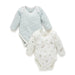 Langarm Body 2er Set GOTS Bio-Baumwolle von Purebaby Organic kaufen - Kleidung, Babykleidung & mehr