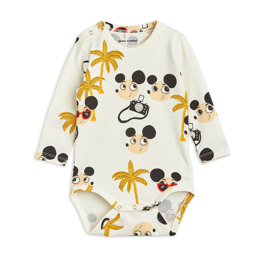 Langarm-Body mit Ritzratz All Over Print aus GOTS Bio-Baumwolle von mini rodini kaufen - Kleidung, Babykleidung & mehr