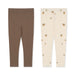 Leggings Basic 2er Pack aus Bio-Baumwolle GOTS von Konges Slojd kaufen - Kleidung, Babykleidung & mehr
