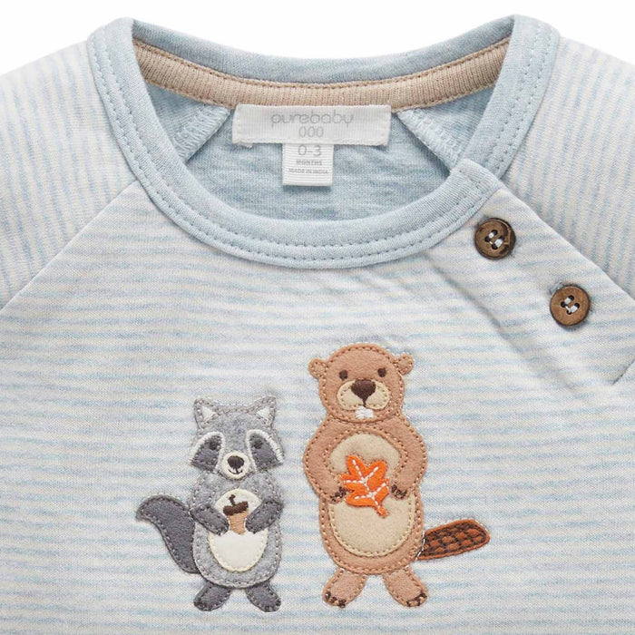 Little Friends Tee Langarm Shirt aus Bio Baumwolle von Purebaby Organic kaufen - Kleidung, Babykleidung & mehr