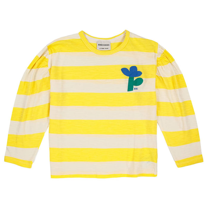 Long Gathered Sleeve T-Shirt - Langarm Gerafft aus 100% Bio Baumwolle von Bobo Choses kaufen - Kleidung, Babykleidung & mehr