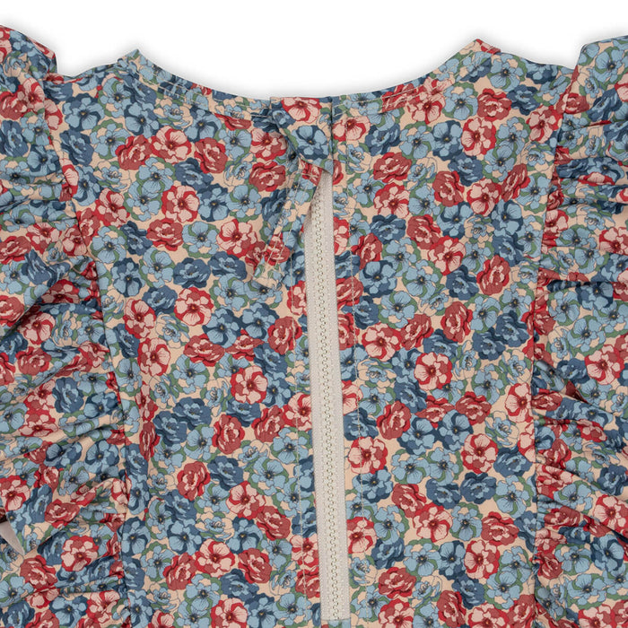 Manuca Frill Onesie - Langarm Schwimmanzug aus Recyceltem Polyester von Konges Slojd kaufen - Kleidung, Babykleidung & mehr