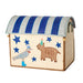 Medium Bird Raffia Toy Basket Party Animals Print - Aufbewahrungskorb von Rice kaufen - Spielzeug, Kinderzimmer, Babykleidung & mehr