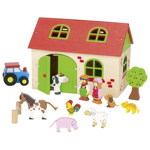 Mein Bauernhof Klein aus Holz von Goki kaufen - Spielzeug, Geschenke, Babykleidung & mehr