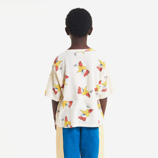 Mr. O´Clock All Over Short Sleeve T-Shirt aus 100% Bio-Baumwolle von Bobo Choses kaufen - Kleidung, Babykleidung & mehr