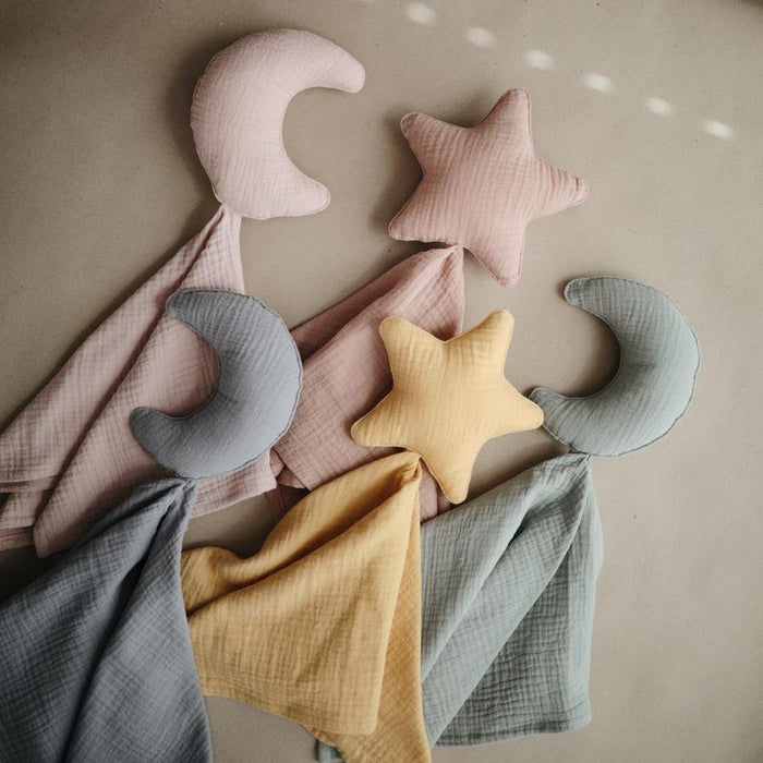 Mushie Moon Lovey Schmusedecke aus Bio-Baumwollmusselin von mushie kaufen - Baby, Geschenke, Babykleidung & mehr