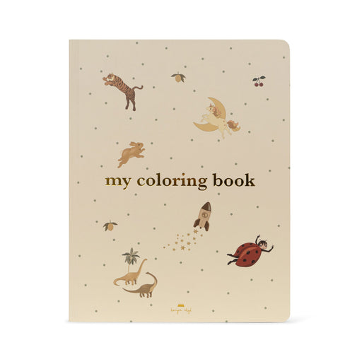 My Coloring Book - Malbuch aus 100% FSC Papier von Konges Slojd kaufen - Spielzeug, Geschenke, Babykleidung & mehr