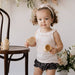 Organic Cotton Pointelle Frill Singlet - In the Meadow von Jamie Kay kaufen - Kleidung, Babykleidung & mehr