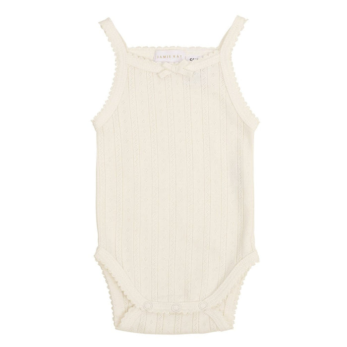 Organic Cotton Pointelle Single Bodysuit100% Bio-Baumwolle - In the Meadow von Jamie Kay kaufen - Kleidung, Babykleidung & mehr
