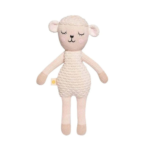 Otto The Lamb Kuscheltier Gestrickt aus Bio-Baumwolle von Knit A Buddy kaufen - Spielzeug, Geschenke, Babykleidung & mehr