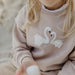 Oversized Sweatshirt mit Tüll Applikation aus 100% Bio-Baumwolle von leevje kaufen - Kleidung, Babykleidung & mehr