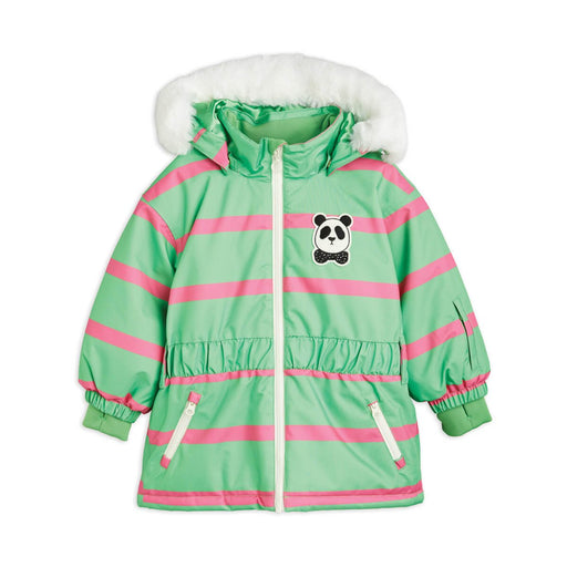 Panda Ski Jacke mit Kunstfellkragen von mini rodini kaufen - Kleidung, Babykleidung & mehr