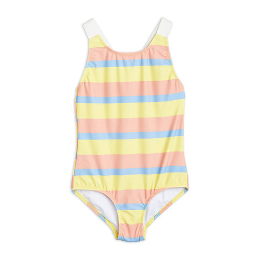Pastel Stripe Swimsuit - Gestreifter Badeanzug aus recyceltem Polyamid von mini rodini kaufen - Kleidung, Babykleidung & mehr