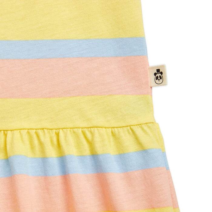 Pastel Stripe Tank Dress - Gestreiftes Kleid aus 100% GOTS Bio-Baumwolle von mini rodini kaufen - Kleidung, Babykleidung & mehr