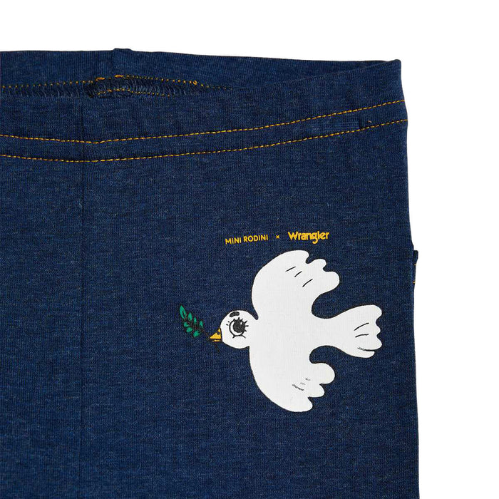 Peace Dove Baby Leggings - aus 100% Bio Baumwolle Kollektion "Wrangler" von mini rodini kaufen - Kleidung, Babykleidung & mehr