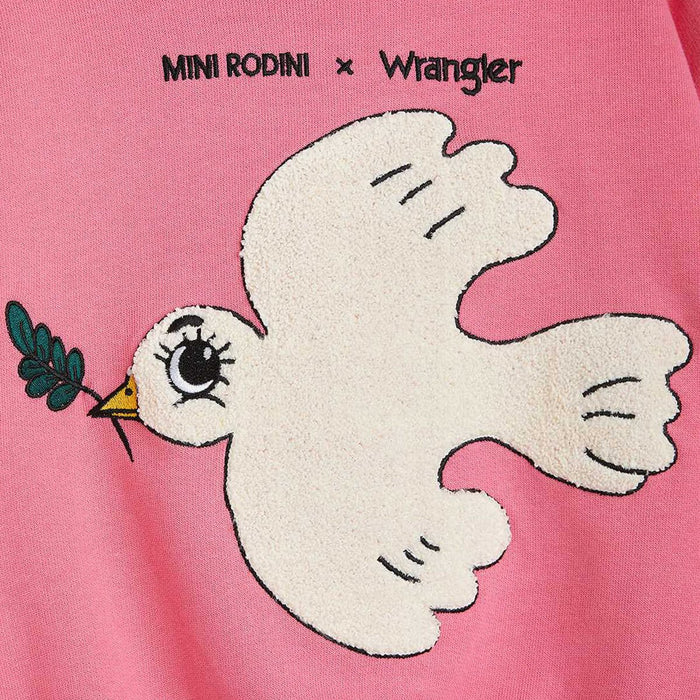 Peace Dove Chenille Sweatshirt aus 100% GOTS Bio-Baumwolle Kollektion "Wrangler" von mini rodini kaufen - Kleidung, Babykleidung & mehr