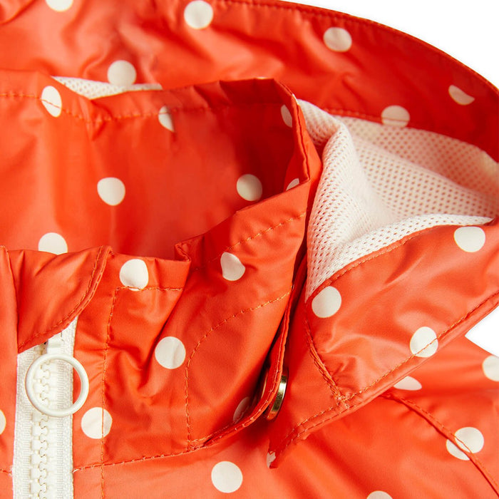 Polka Woven Dot Sporty Jacket - Wasserabweisende & Winddichte Jacke von mini rodini kaufen - Kleidung, Alltagshelfer, Babykleidung & mehr