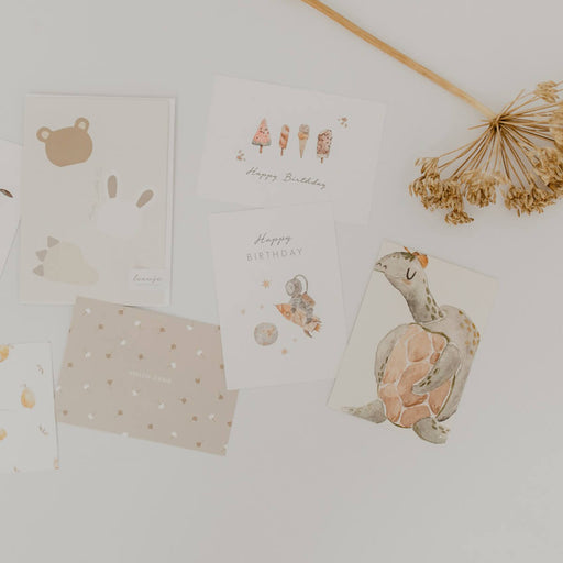 Postkarte aus Holzschliffpappe von leevje kaufen - Alltagshelfer, Geschenke, Babykleidung & mehr