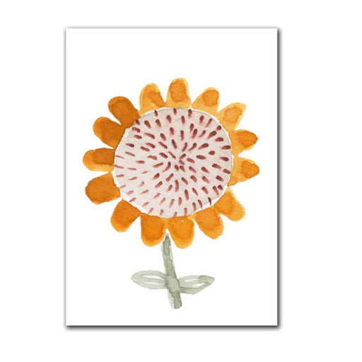Postkarte Sonnenblume DIN A6 von Halfbird kaufen - Spielzeug, Alltagshelfer, Geschenke, Kinderzimmer, Babykleidung & mehr