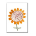 Postkarte Sonnenblume DIN A6 von Halfbird kaufen - Spielzeug, Alltagshelfer, Geschenke, Kinderzimmer, Babykleidung & mehr
