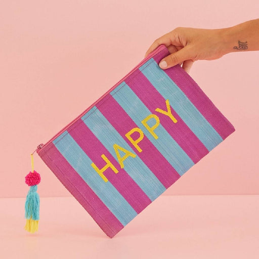 Pouch Bag With Stripes aus 100% recyceltem Kunststoff von Rice kaufen - Spielzeug, Alltagshelfer, Mama, Babykleidung & mehr