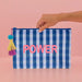 Pouch Bag With Stripes aus 100% recyceltem Kunststoff von Rice kaufen - Spielzeug, Alltagshelfer, Mama, Babykleidung & mehr