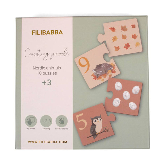 Puzzle aus Pappe ab 3 Jahren 20 Teile von Filibabba kaufen - Spielzeug, Geschenke, Babykleidung & mehr