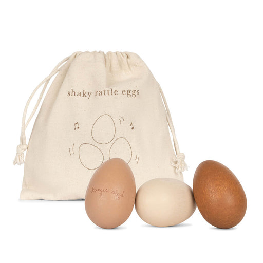 Rattle Eggs - Musik Rassel-Eier aus Holz von Konges Slojd kaufen - Spielzeug, Geschenke, Babykleidung & mehr