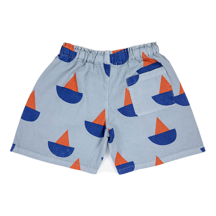 Sail Boat Shorts mit All-Over-Print aus 100% Bio Baumwolle von Bobo Choses kaufen - Kleidung, Babykleidung & mehr