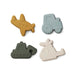 Sandförmchen 4 Stück aus 100% Silikon - Modell: Gill von Liewood kaufen - Spielzeug, Geschenke, Babykleidung & mehr