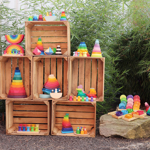 Scheibenturm aus Holz von Grimm´s kaufen - Spielzeug, Geschenke, Babykleidung & mehr