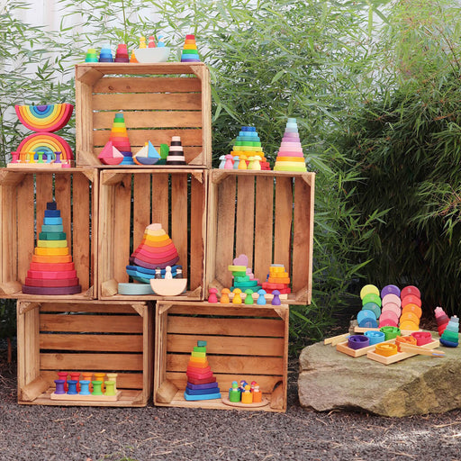 Scheibenturm Wankel aus Holz von Grimm´s kaufen - Spielzeug, Geschenke, Babykleidung & mehr