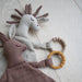 Schnuffeltuch mit Beißring aus Bio-Baumwolle GOTS von Filibabba kaufen - Baby, Babykleidung & mehr