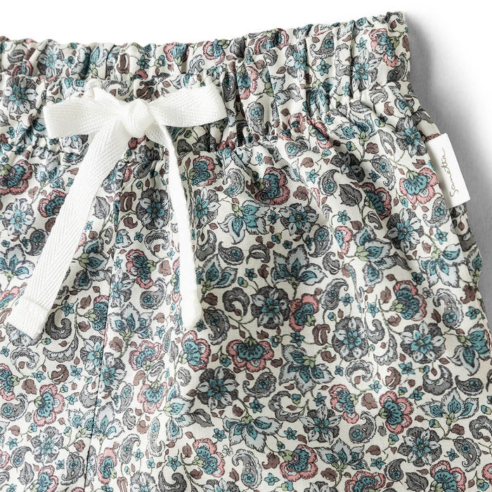 Shorts Geblümt aus 100% Bio Baumwolle GOTS von Sanetta kaufen - Kleidung, Babykleidung & mehr
