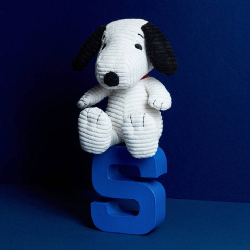 Snoopy Sitting Corduroy - Kord aus recyceltem Polyester von Peanuts kaufen - Baby, Spielzeug, Geschenke, Babykleidung & mehr