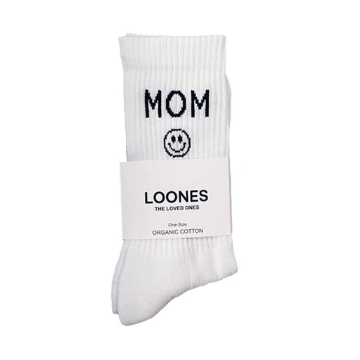 Socken MOM aus Bio-Baumwolle von Loones kaufen - Mama, Kleidung, Geschenke, Babykleidung & mehr