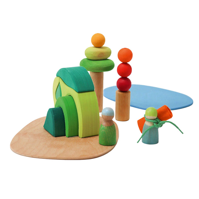 Spielwelt Waldlichtung aus Holz von Grimm´s kaufen - Spielzeug, Geschenke, Babykleidung & mehr