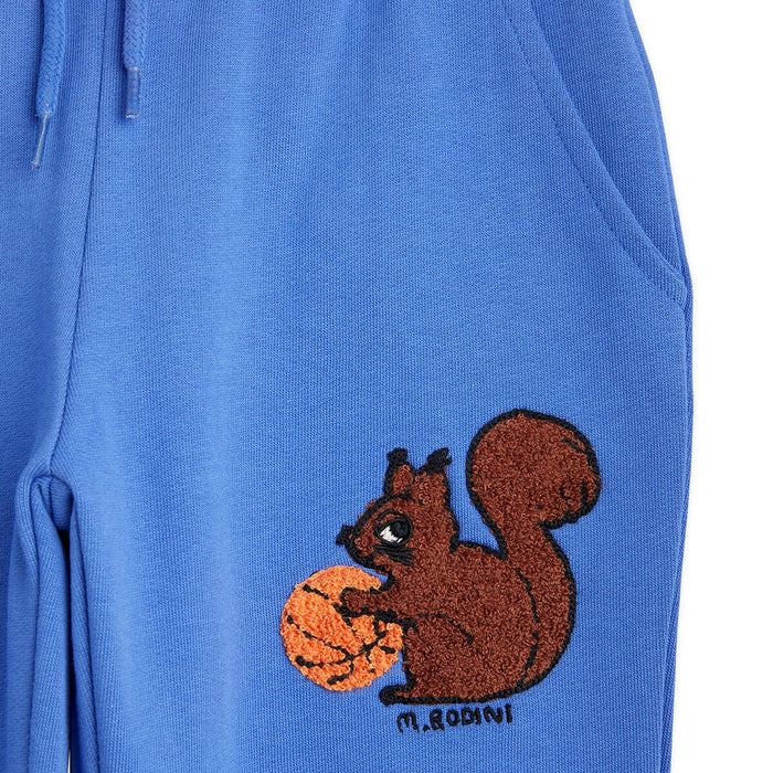 Squirrel Chenille Sweatpants Bestickt aus Bio Baumwolle von mini rodini kaufen - Kleidung, Babykleidung & mehr