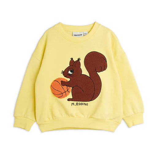 Squirrel Chenille Sweatshirt Bestickt aus Bio Baumwolle von mini rodini kaufen - Kleidung, Babykleidung & mehr