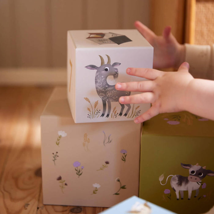 Stapelblöcke - aus Pappe ab 12 Monate von Filibabba kaufen - Spielzeug, Geschenke, Baby,, Babykleidung & mehr